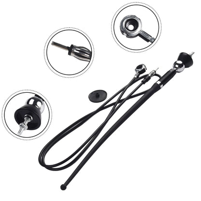 RMA305 Rubber Car Roof Mast Whip for Universal Fit (36cm)