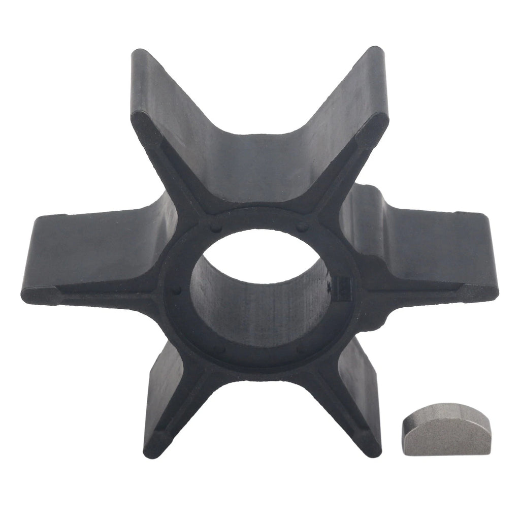 Water Pump Impeller & Key for Suzuki 50-85 HP 2-Stroke Outboard (17461-95302)