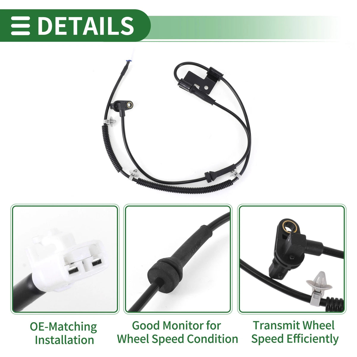 ABS Wheel Speed Sensor No. 956702P000 for Kia Sorento (2011–2013)