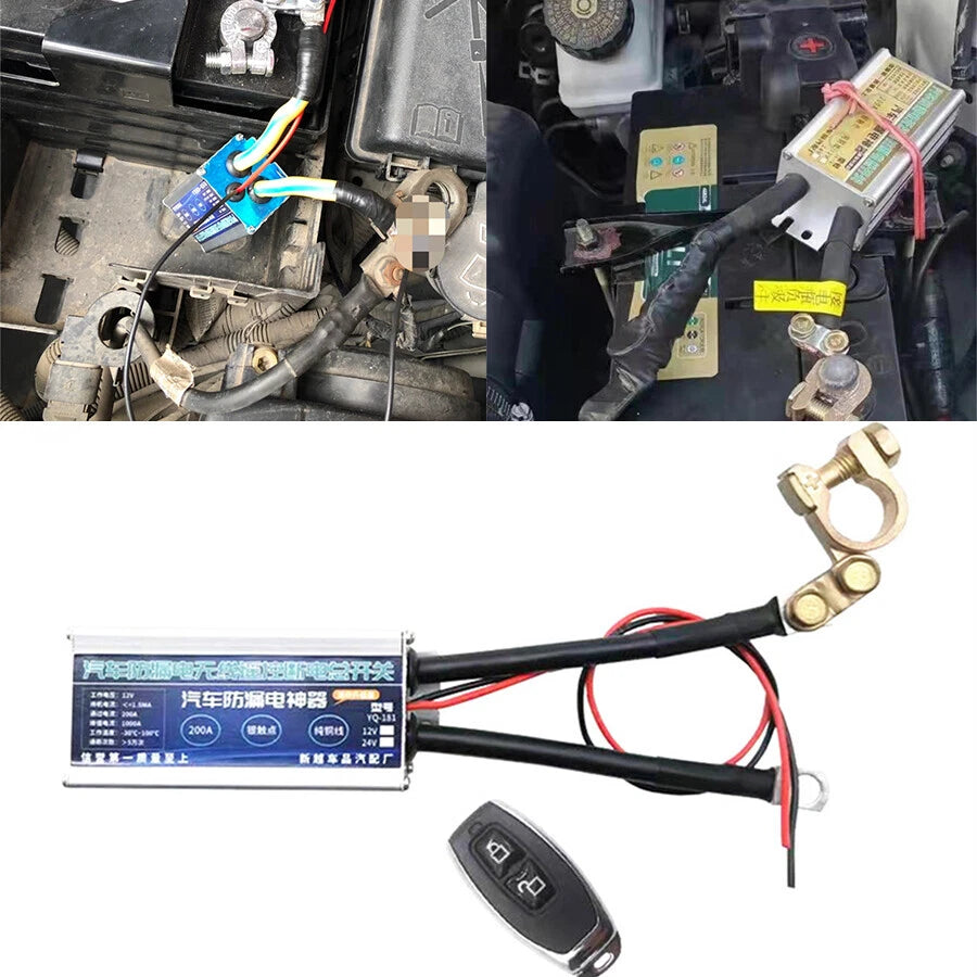 Automatic Battery Disconnect Cut Off Isolator Switch for Car