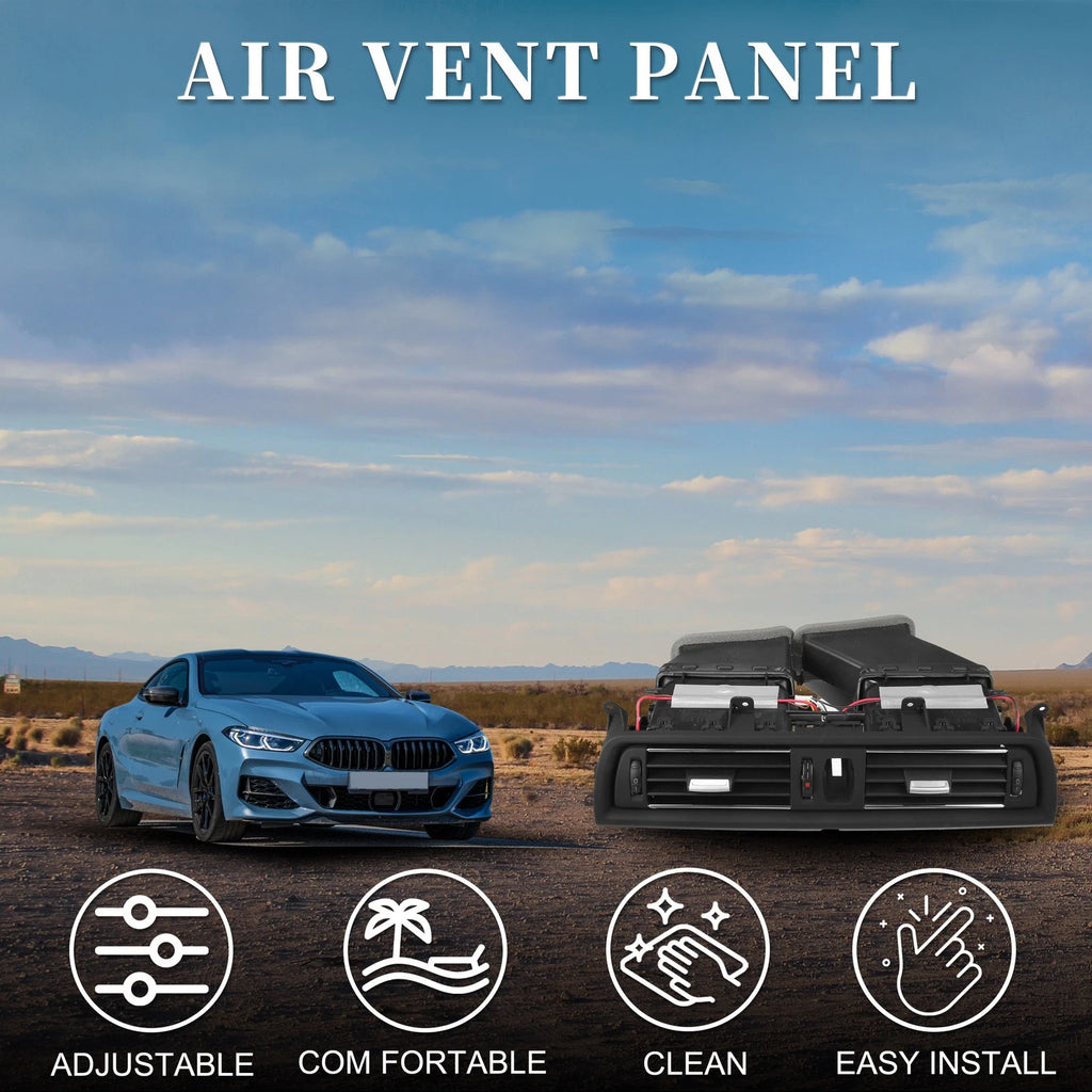 Air Vent Panel Replacement for BMW 528i (2011–2016) AC Conditioning Grille