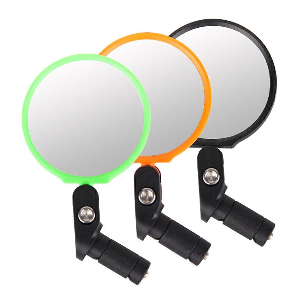 360° Adjustable Bar End Mirror for Motorcycles (Universal Fit)