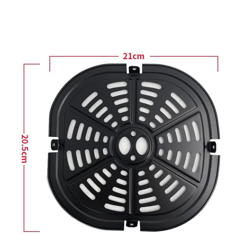 Replacement Tray for Air Fried Plate 22.5x22.5 cm with Corner Protectors