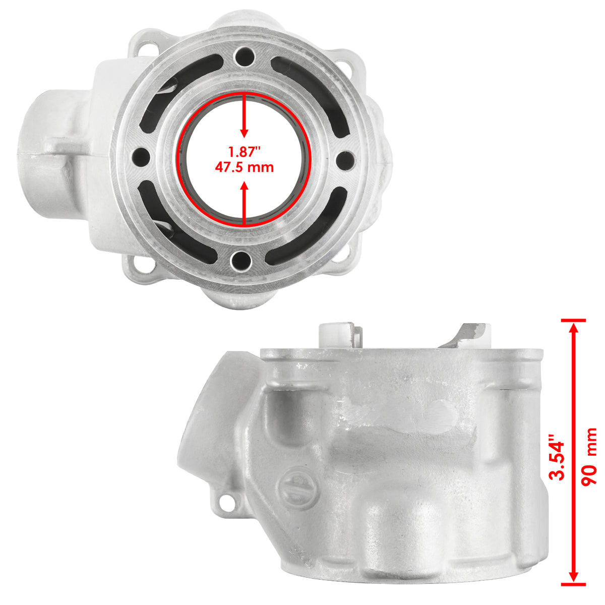 Cylinder Piston Ring Replacement for Yamaha 5PA (2001–2005)