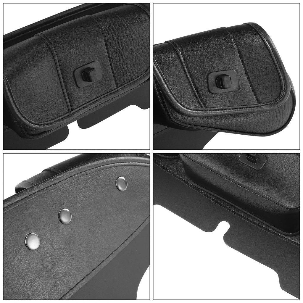 3 Pouch Pocket Fairing Bag for Harley Electra Glide (1996–Present)