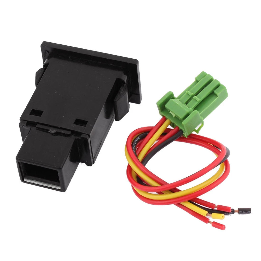 12V Fog Light Switch Panel Mount Latching 4 Wire for Pilot DC (2000–2000)