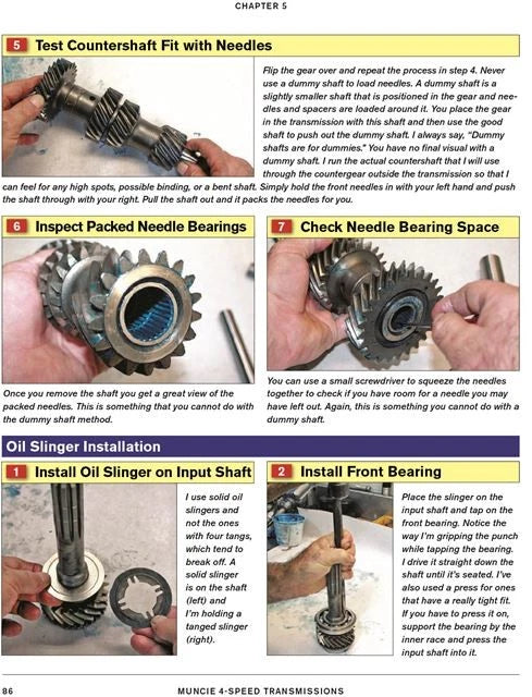 Muncie 4-Speed Transmission Rebuild Guide for M20 M21 M22 (Sa278)