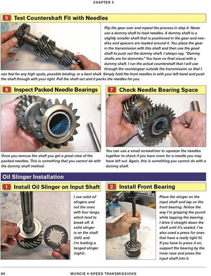 Muncie 4-Speed Transmission Rebuild Guide for M20 M21 M22 (Sa278)