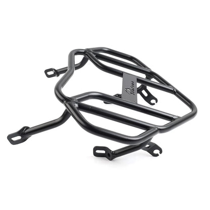 1x Black Iron Rear Luggage Rack for Suzuki DR650 (1996–2023)