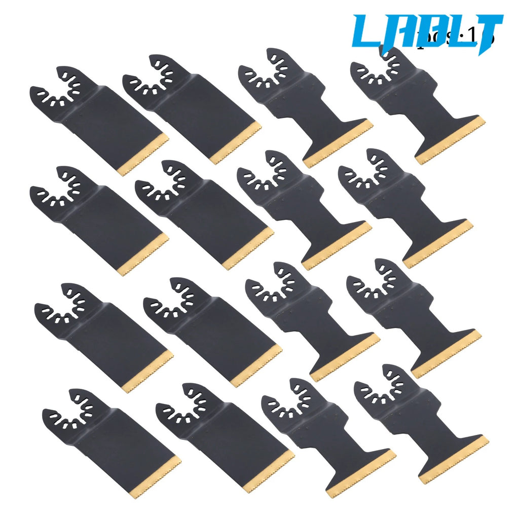 16-Pack Titanium Oscillating Saw Blades for Multitool (Universal)