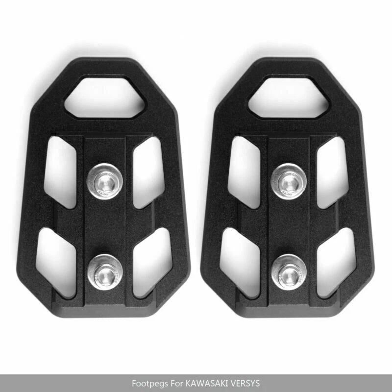 2X Front Footpegs for Kawasaki Versys X 300 (2017–2018), Versys 650 (2015–2018) T9