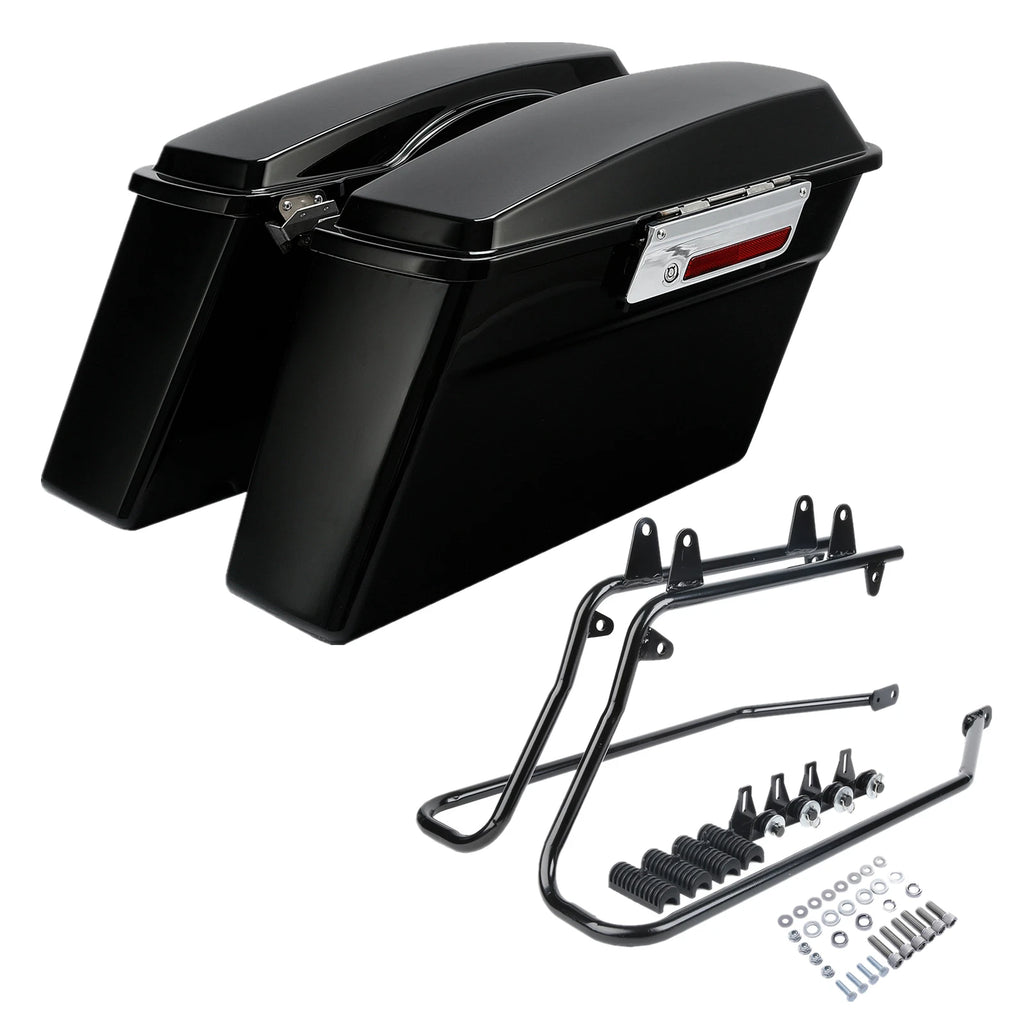Hard Saddlebags Trunk & Conversion Brackets for Harley Softail Fatboy (1984–2017)
