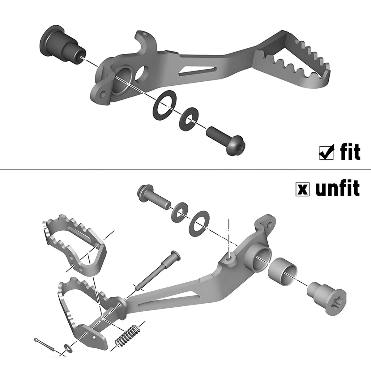Muffler Flap Control Pipe for BMW R1250GS R1250GS Adventure (2019–2023)