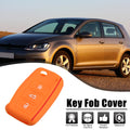 Silicone Key Fob Shell Replacement for Volkswagen GTI 3 Button (2006–2014)