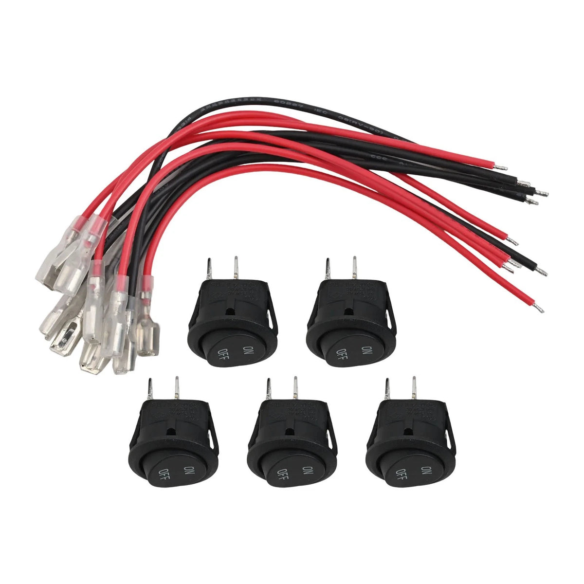 Round Rocker Switch for Vehicle Applications