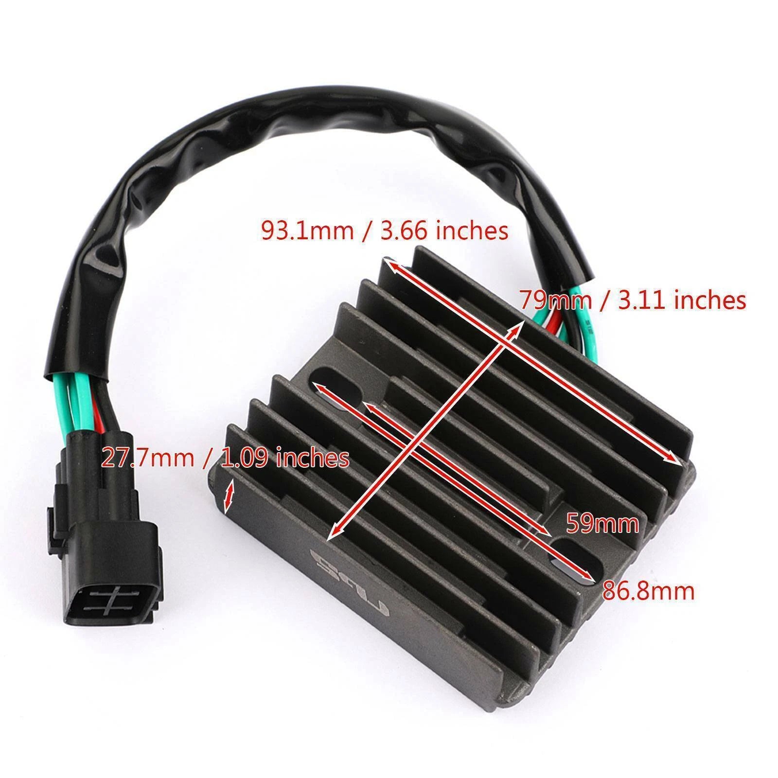 Rectifier Regulator 6D8-81960-10 for Yamaha F75 F80 F90 F100 (2010–2017)