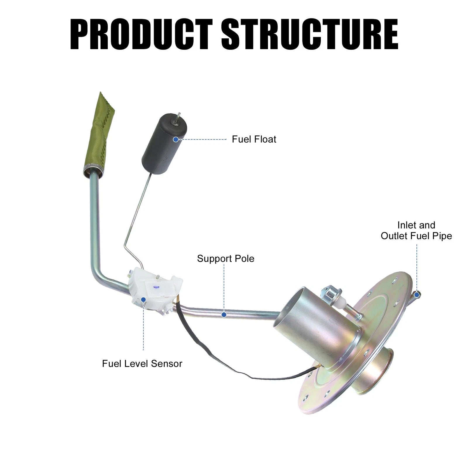 FGA17216 Fuel Pump Sender Unit for Chevy Corvette (1978–1981)