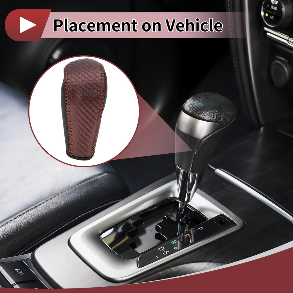 Gear Shift Knob Cover Replacement for BMW 3 Series E90 E91 (2005–2011)