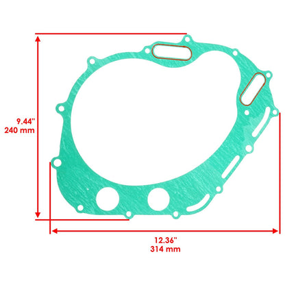 Clutch Friction Plates and Cover Gasket for Suzuki SV650 (1999–2002)