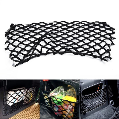 Storage Tuck Net String Bag Phone Holder Organizer for Benz
