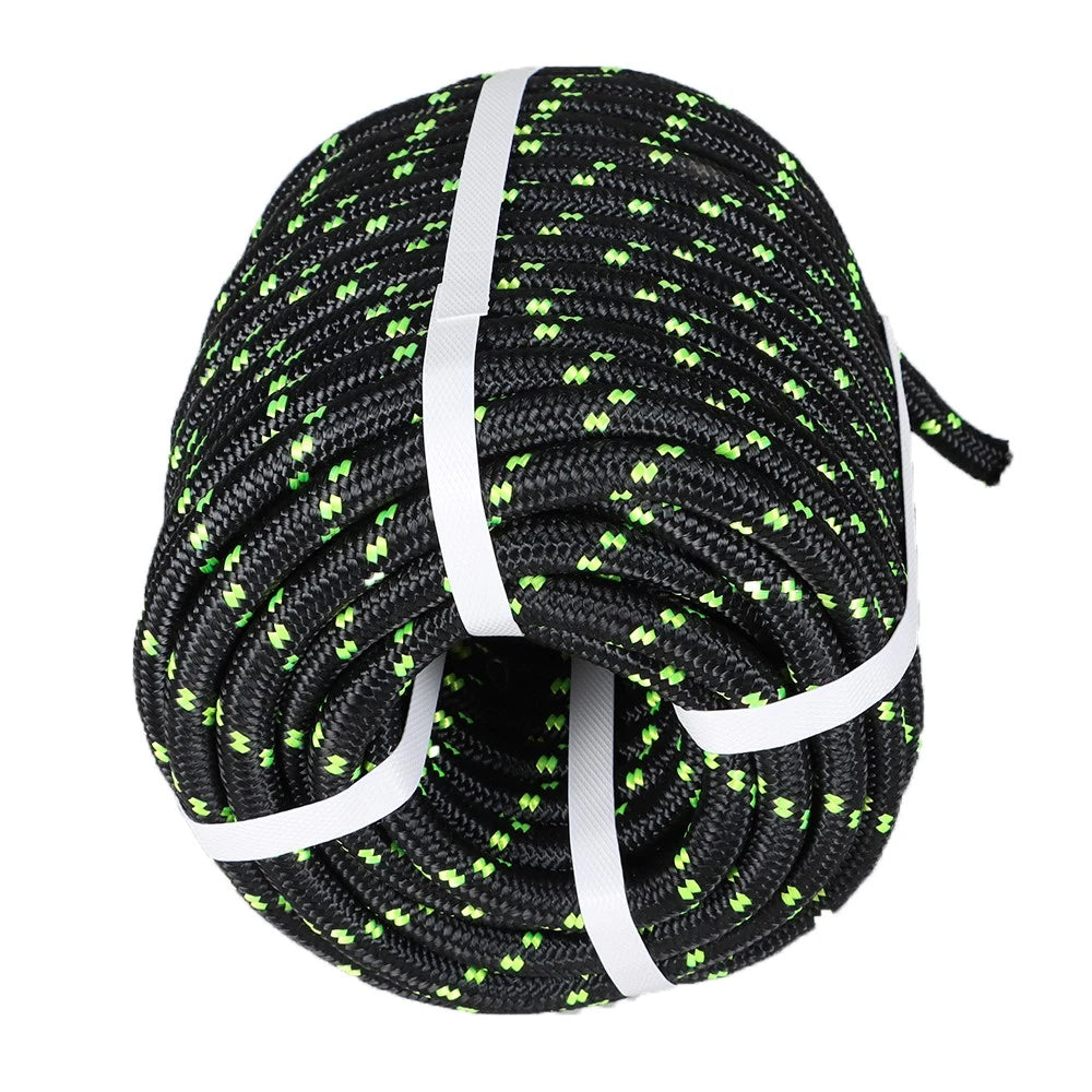 5500Lbs 1/2"x200' Double Braid Polyester Rope Sling Heavy Duty