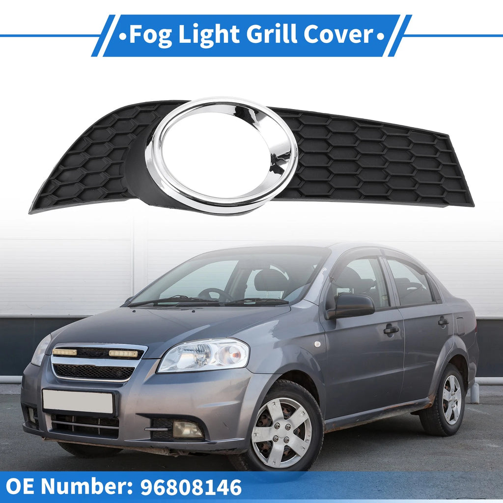 Front Right Fog Light Grill Replacement for Chevrolet Aveo (2009–2011)