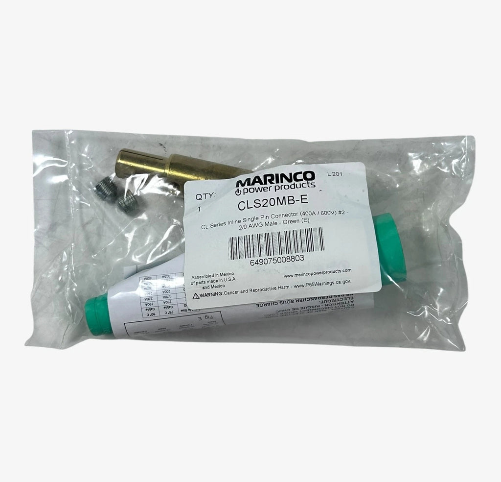 Marinco CLS20MB-E Inline Single Pin Connector for CL Series (400A/600V)