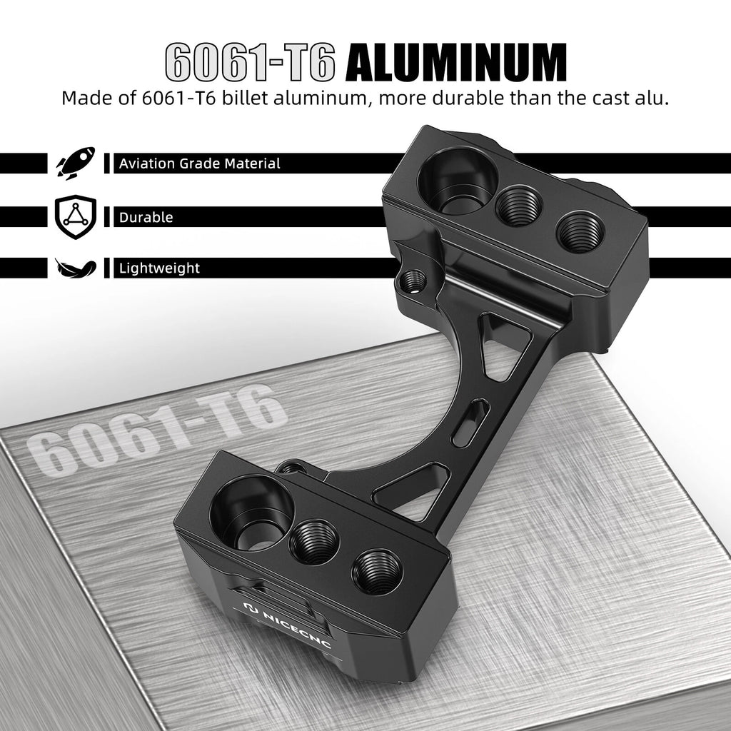 Handlebar Riser Steering Stabilizer Bracket for Husqvarna Norden 901 (2022–2023)
