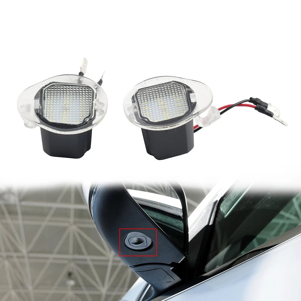 Under Side Mirror Puddle Lights For Jeep Cherokee 2014-2020