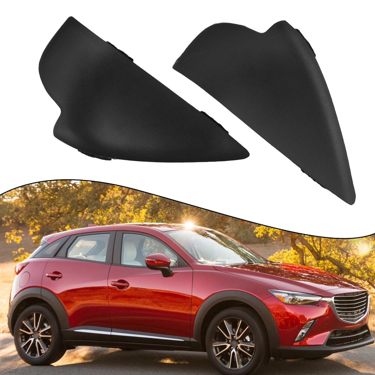 Set of 4 Inside Door Handle Covers for Mazda Model