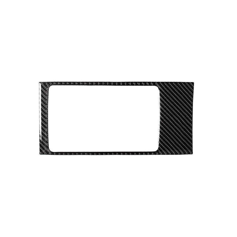 Carbon Fiber Armrest Storage Box Cover Trim for Audi A3 S3 (2013–2020)