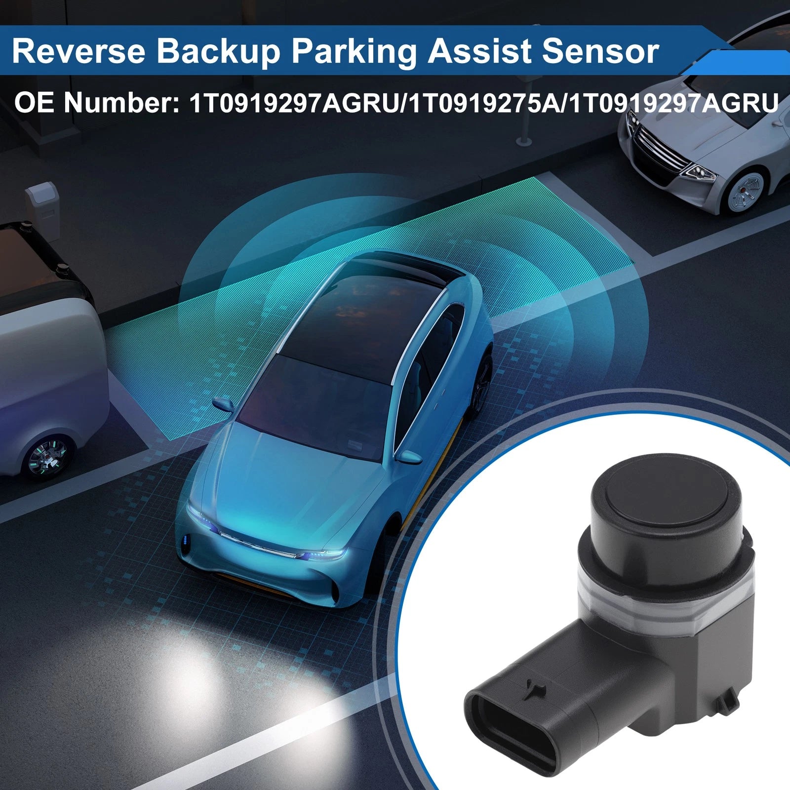 Reverse Backup Parking Sensor No.1T0919297AG for Audi A3 (2008–2012)