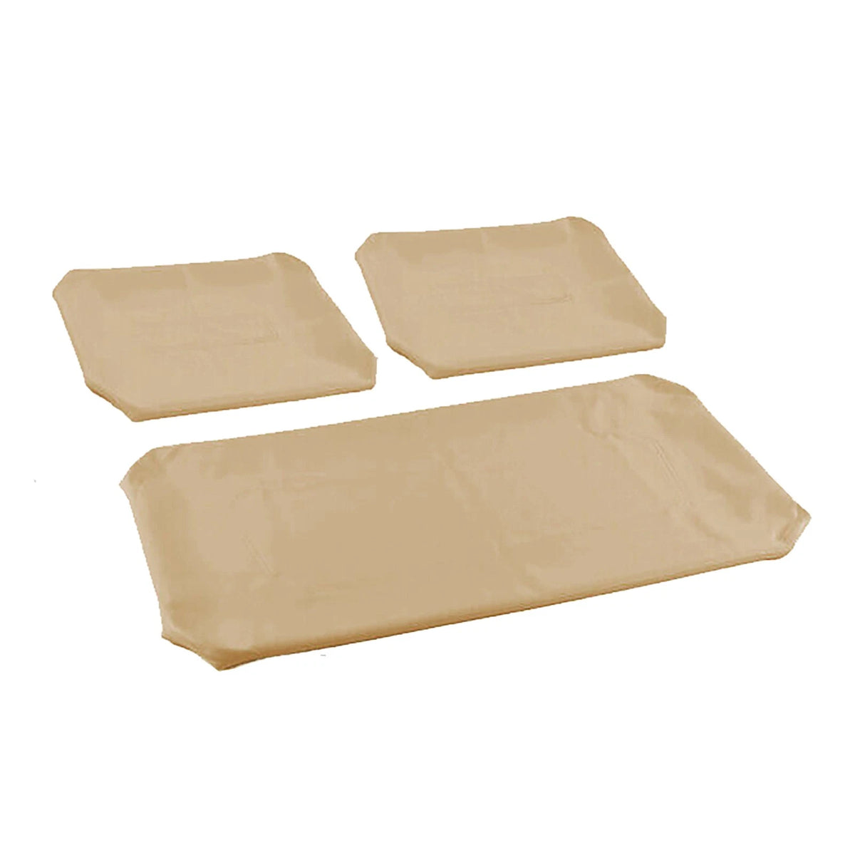Set of 2 Leather Front Seat Covers for Club Car DS (1982–2000.5)