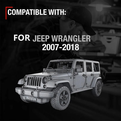 Hood Latch Catch Kit for Jeep Wrangler (2007–2018)