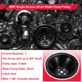 Water Pump Pulley Single Groove Replacement for Chevy SBC 262 265 (1962–1970)
