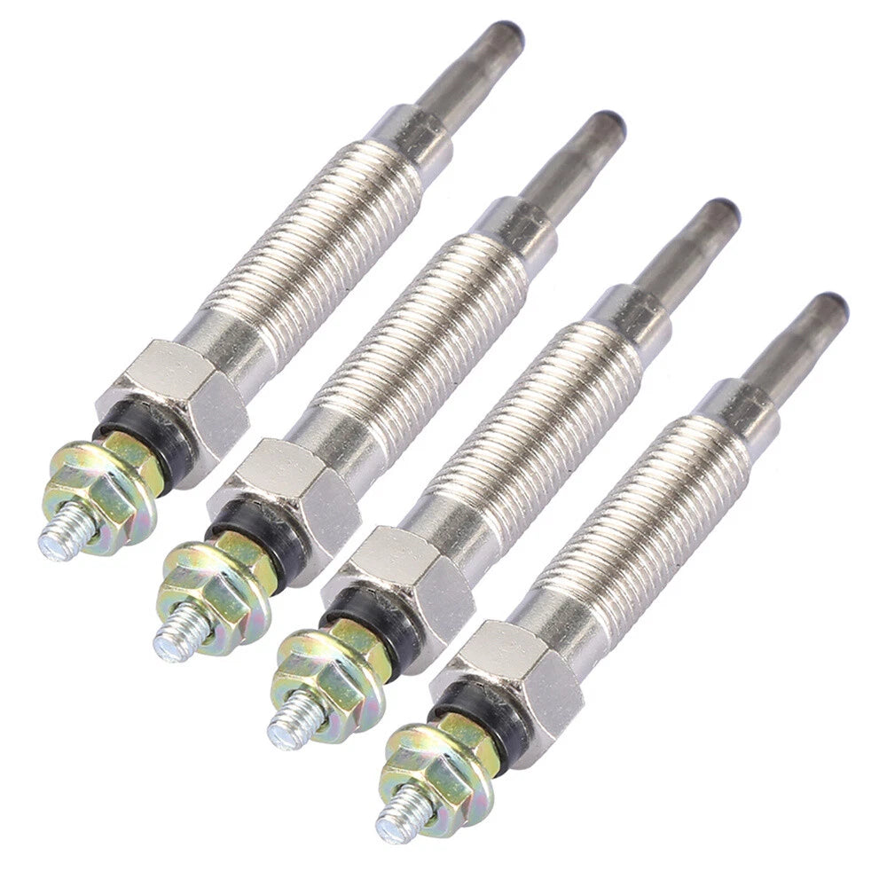 4x Heater Glow Plug For Mitsubishi L200 L300 Challenger 2.5 D TD Diesel MD301950