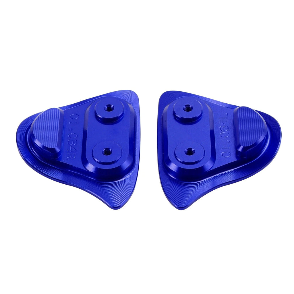 CNC Aluminum Blue Mirror Block Off Plates for Yamaha YZF R1/R1M (2020–2024)