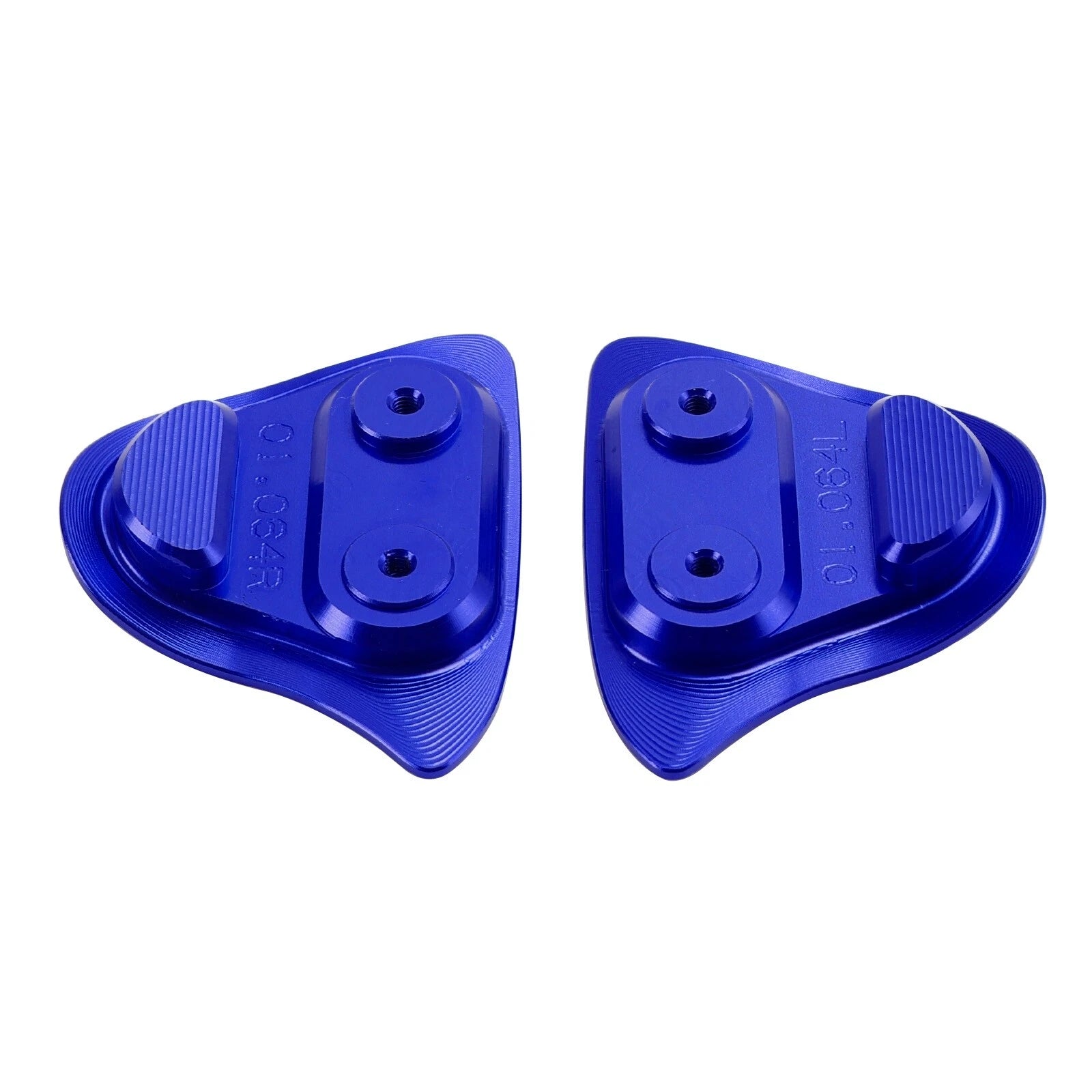 CNC Aluminum Blue Mirror Block Off Plates for Yamaha YZF R1/R1M (2020–2024)