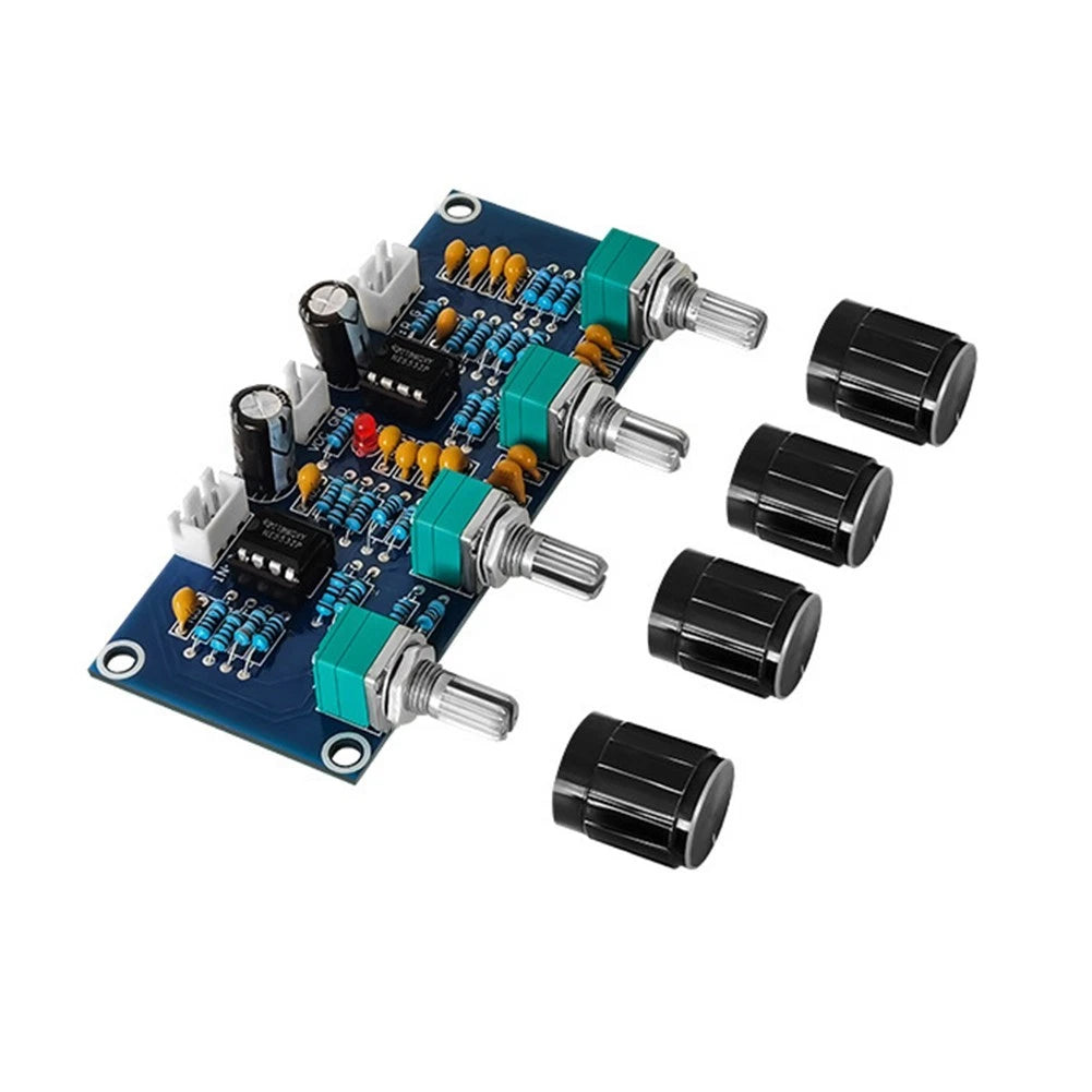 Board for Power Amplifiers with Volume Adjustment Features