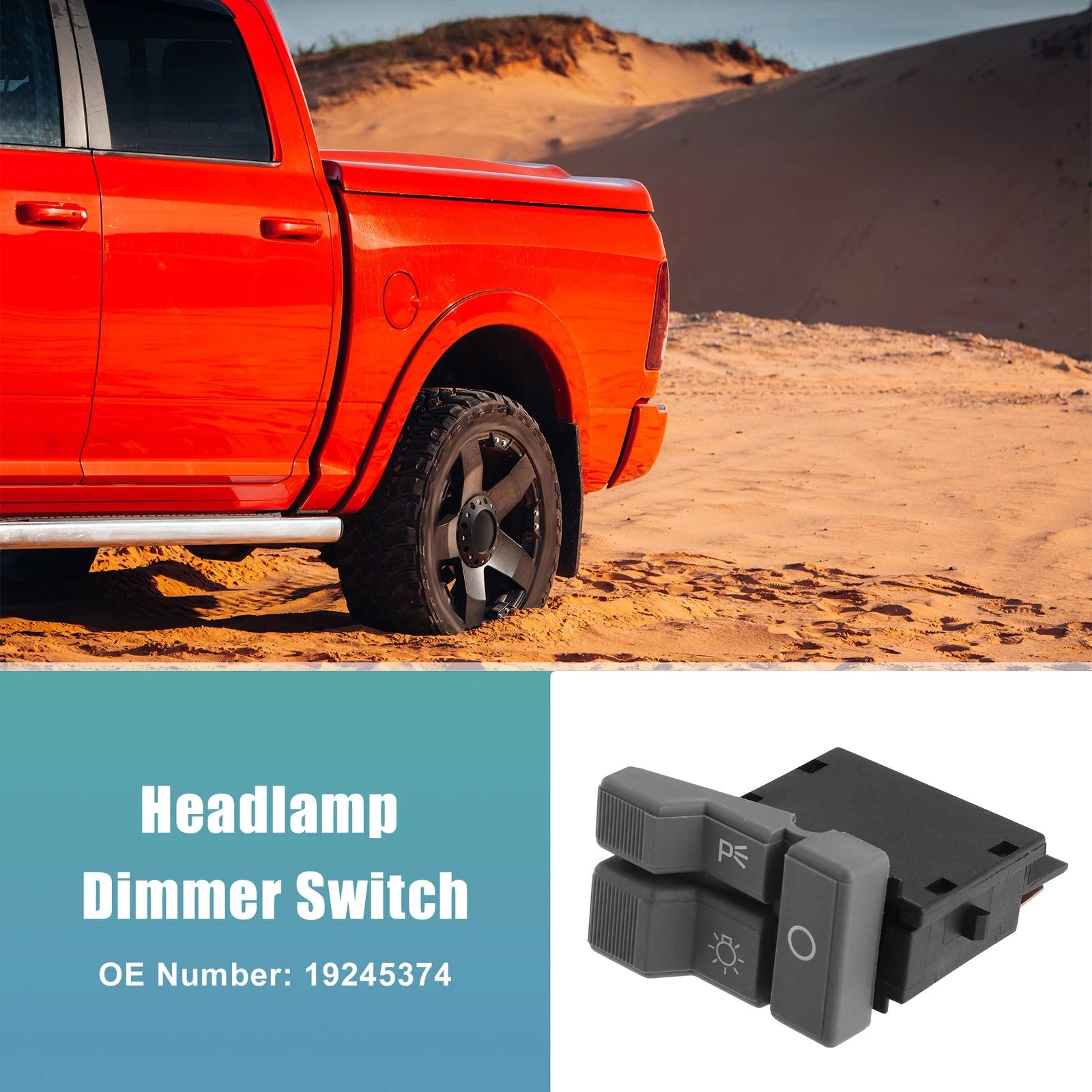 Headlight Dimmer Switch for Chevy Silverado (2014–2018)