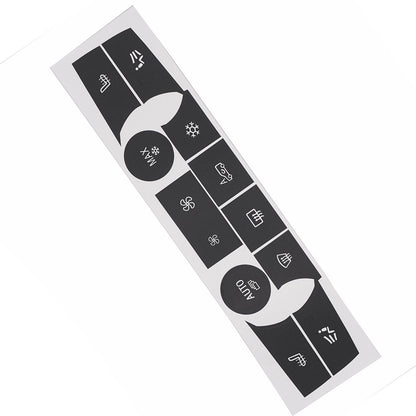 AC Button Repair Sticker for BMW X5 E70, X6 E71