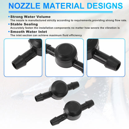 Windshield Washer Nozzle for Fiat UNO (146_, 158_) Replace No. 7667887