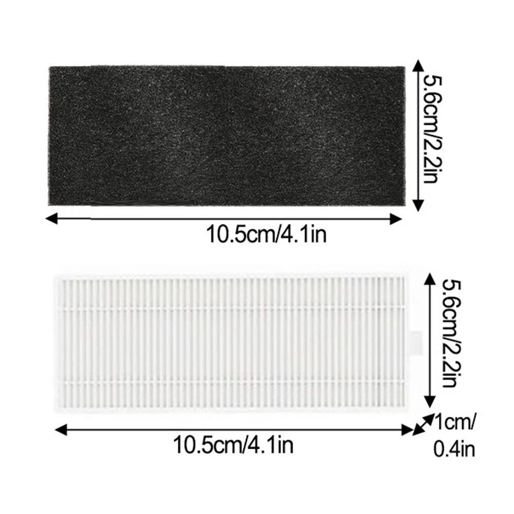 Side Brush Filter Mop Pads for Lefant M2 M2S M2 Pro M2S Pro