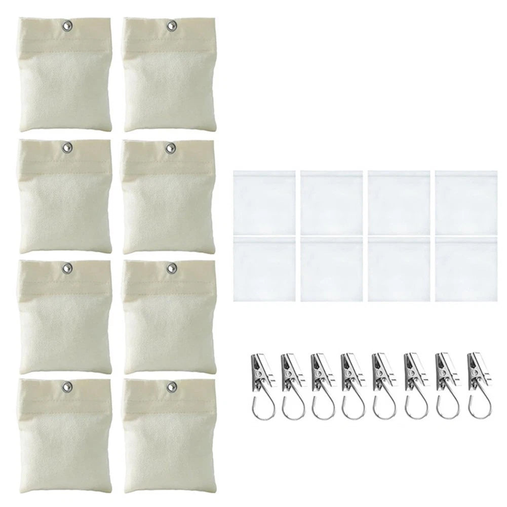 8 Pack of 15oz Outdoor Curtain Weights for Stabilizing Tablecloths