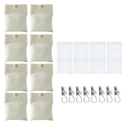 8 Pack of 15oz Outdoor Curtain Weights for Stabilizing Tablecloths
