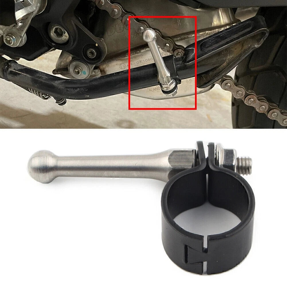 Side Foot Kickstand Extension Kit Stand Support Fit For Harley Cafe Racer Honda