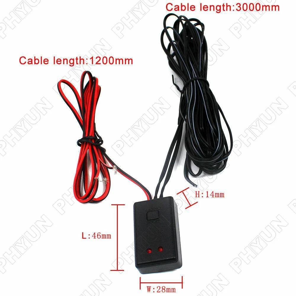 12V 48W Car Auto LED Flashing Light Strobe Controller Flasher Module Box 2 Ways