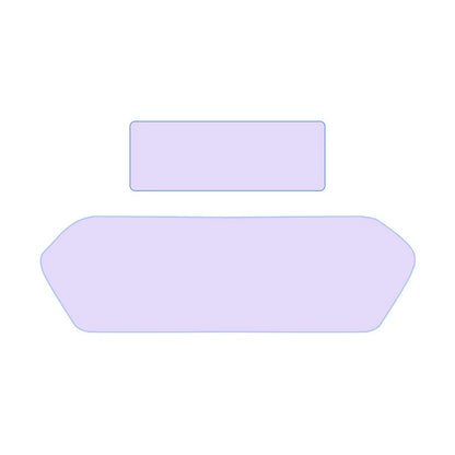 Scratch Resistant Film for XMAX300 2023 Motorcycle Dashboard For AEROX155