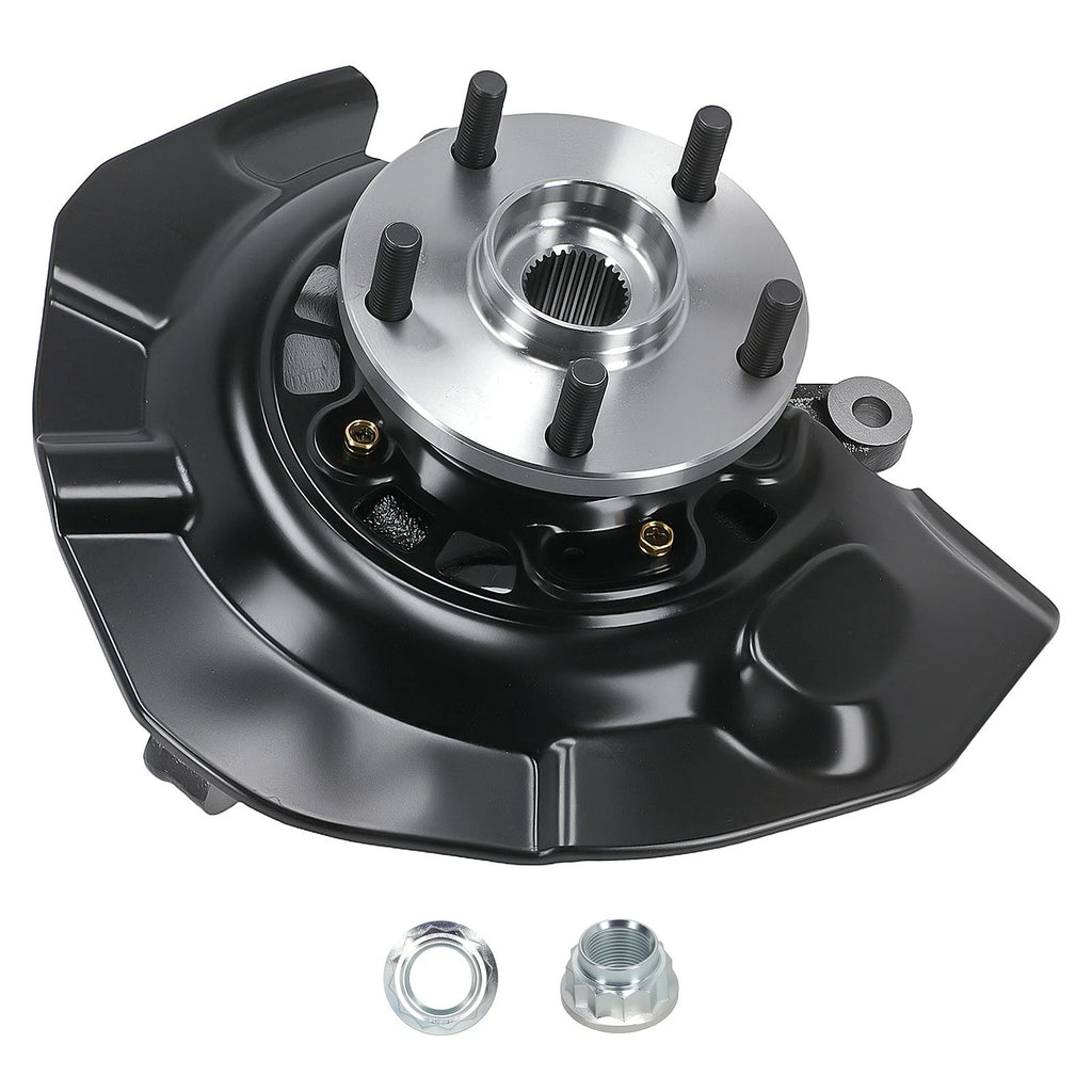 Driver Side Steering Knuckle & Hub for Toyota Sienna (2004–2010) AWD