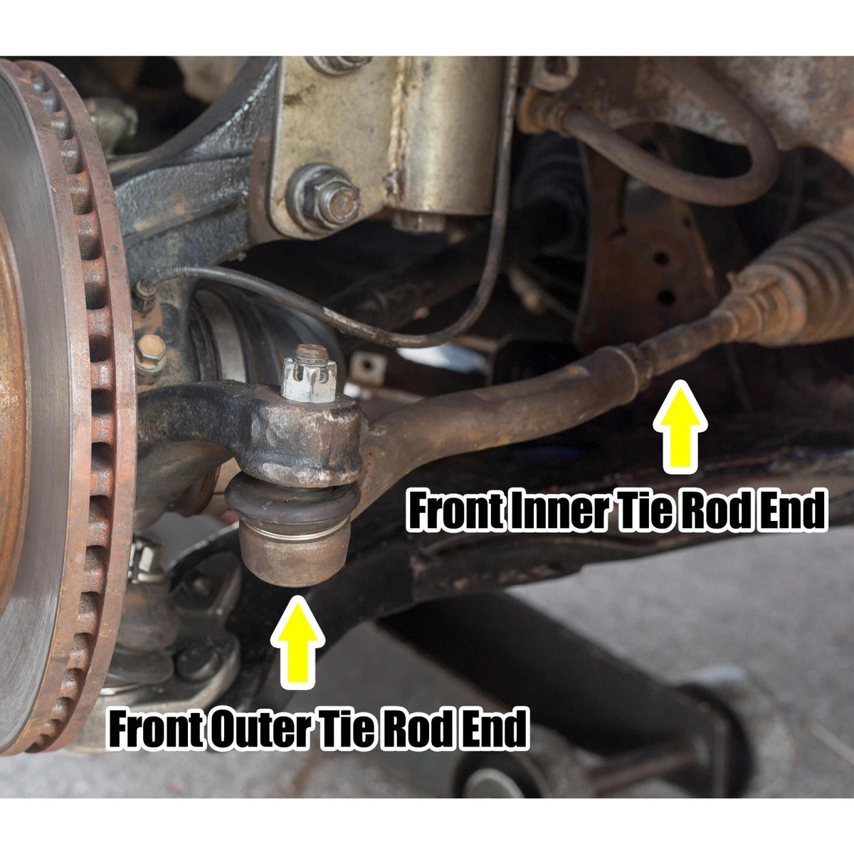 Tie Rod End Link Kit Inner Outer Front for Honda Accord Acura TSX (2008–2020)